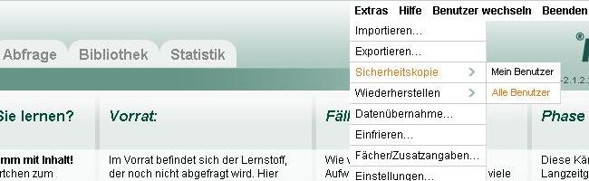 Datensicherung