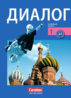 Das Cover zur Buchreihe Dialog (Диалог) von Cornelsen zum Lernen der Vokabeln in der Sprache Russisch. Der Vokabeltrainer phase6 classic ist die beste App für bessere Noten.