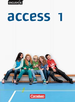 Das Cover zur Buchreihe Access - English G Access von Cornelsen zum Lernen der Vokabeln in der Sprache Englisch. Der Vokabeltrainer phase6 classic ist die beste App für bessere Noten.