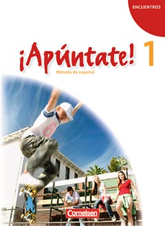 Das Cover zur Buchreihe ¡Apúntate! von Cornelsen zum Lernen der Vokabeln in der Sprache Spanisch. Der Vokabeltrainer phase6 classic ist die beste App für bessere Noten.