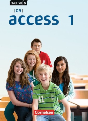 Das Cover zur Buchreihe Access - English G Access G9 von Cornelsen zum Lernen der Vokabeln in der Sprache Englisch. Der Vokabeltrainer phase6 classic ist die beste App für bessere Noten.