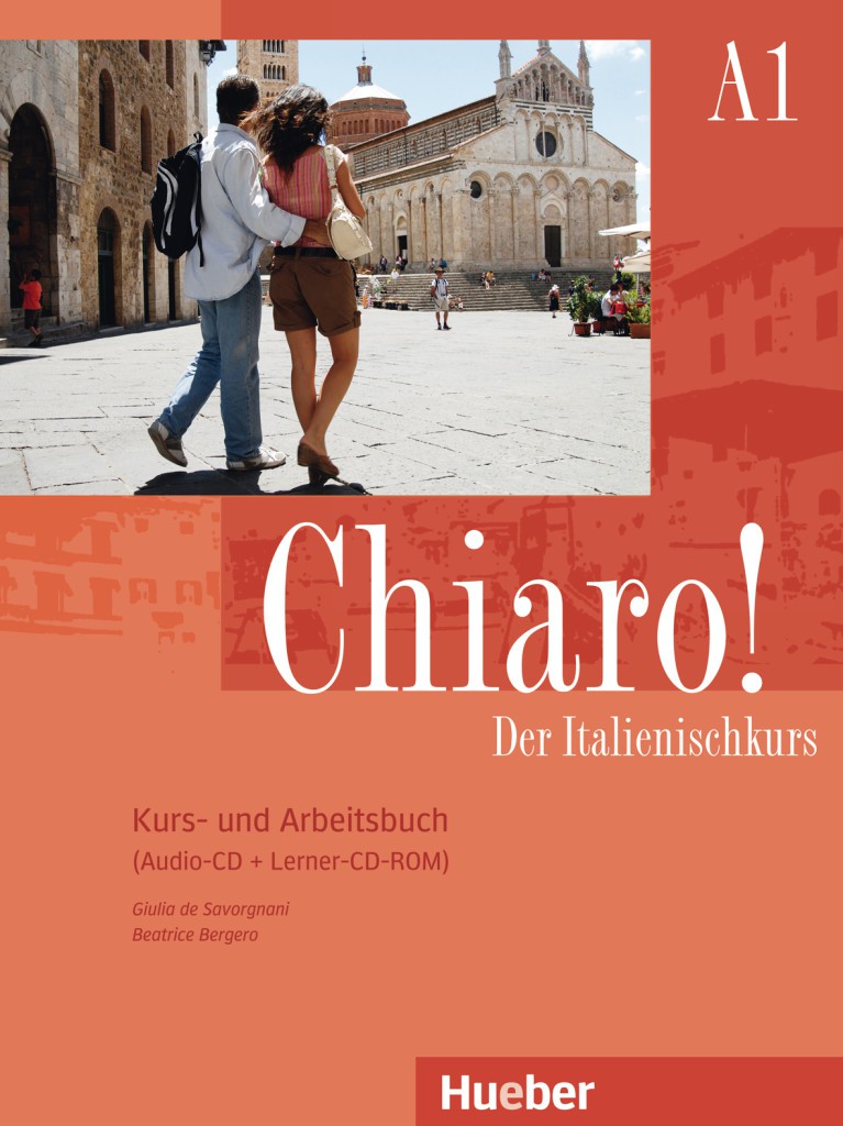 Das Cover zur Buchreihe Chiaro! von Hueber zum Lernen der Vokabeln in der Sprache Italienisch. Der Vokabeltrainer phase6 classic ist die beste App für bessere Noten.