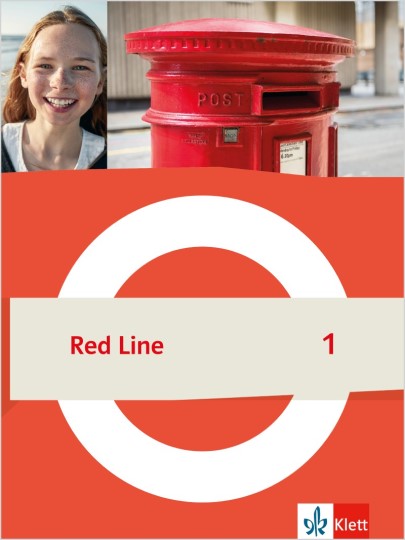Das Cover zur Buchreihe Red Line 2022 von Ernst Klett Verlag zum Lernen der Vokabeln in der Sprache Englisch. Der Vokabeltrainer phase6 classic ist die beste App für bessere Noten.