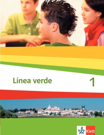 Das Cover zur Buchreihe Línea verde von Ernst Klett Verlag zum Lernen der Vokabeln in der Sprache Spanisch. Der Vokabeltrainer phase6 classic ist die beste App für bessere Noten.