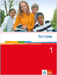 Das Cover zur Buchreihe Red Line von Ernst Klett Verlag zum Lernen der Vokabeln in der Sprache Englisch. Der Vokabeltrainer phase6 classic ist die beste App für bessere Noten.