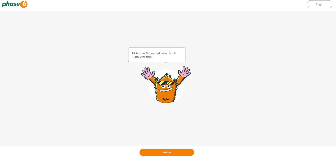 Registrierungs-Wizard starten