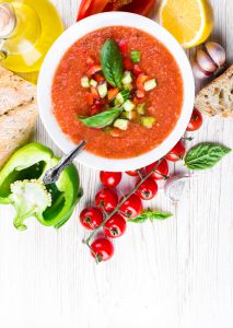 Gazpacho zum abkühlen