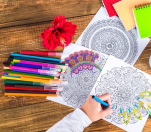 Mandalas ausmalen