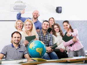 Team aus Lehrerinnen und Lehrern