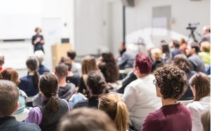 Studierende im Hörsaal
