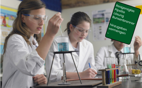 Sprachsensibler Unterricht mit Vokabellisten