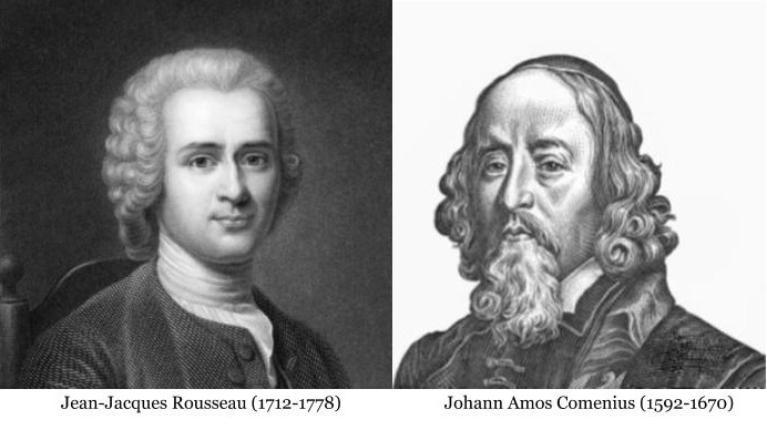 Rousseau und Comenius