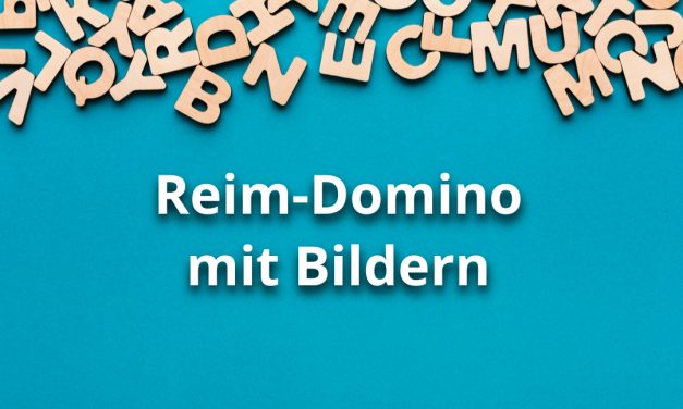 Reim-Domino mit Bildern