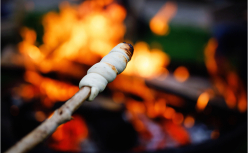 Stockbrot machen