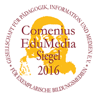 Auszeichnung Comenius EduMedia Siegel 2015 der Gesellschaft für Pädagogik und Information e.V.