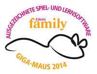 Auszeichnung Giga-Maus 2014 von Eltern Family