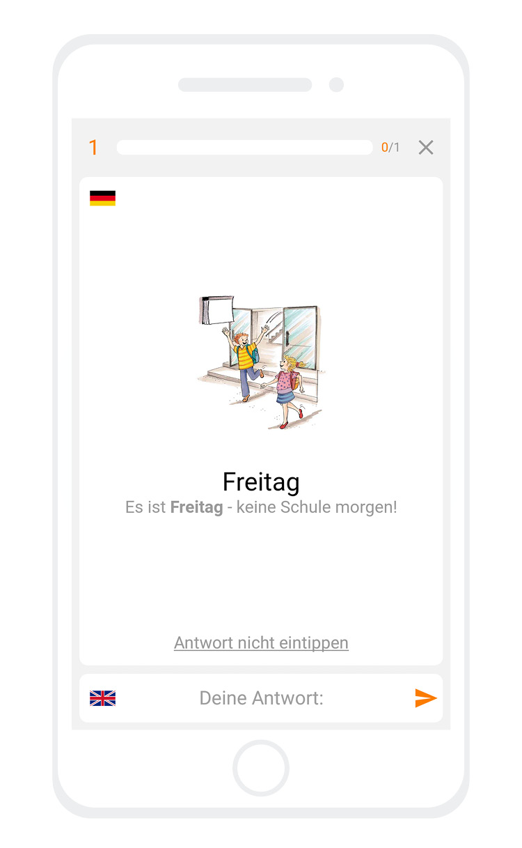 Die übersichtliche Benutzeroberfläche der phase6 classic-App Die übersichtliche Benutzeroberfläche der phase6 classic-App