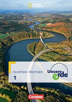 Das Cover zur Buchreihe Unsere Erde (NRW) von Cornelsen zum Lernen der Vokabeln in der Sprache Sonstige. Der Vokabeltrainer phase6 classic ist die beste App für bessere Noten.