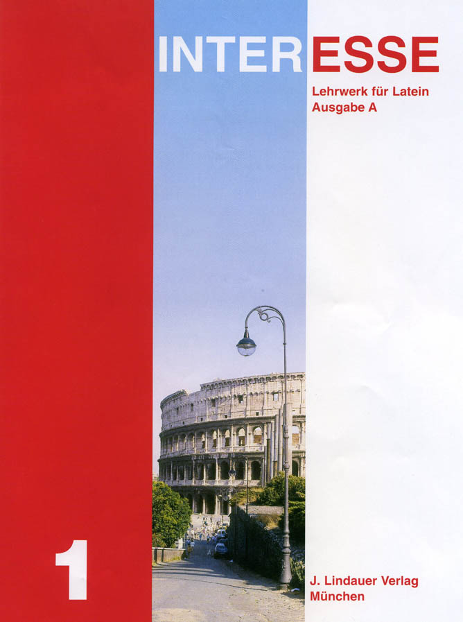 Das Cover zur Buchreihe Interesse A von Lindauer zum Lernen der Vokabeln in der Sprache Latein. Der Vokabeltrainer phase6 classic ist die beste App für bessere Noten.