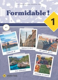 Das Cover zur Buchreihe Formidable! von Veritas zum Lernen der Vokabeln in der Sprache Französisch. Der Vokabeltrainer phase6 classic ist die beste App für bessere Noten.