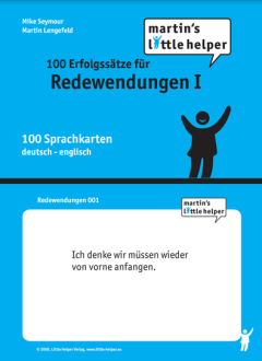 Little Helper 100 Erfolgssätze für Redewendungen I