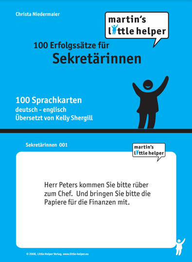 Little Helper 100 Erfolgssätze für Sekretärinnen