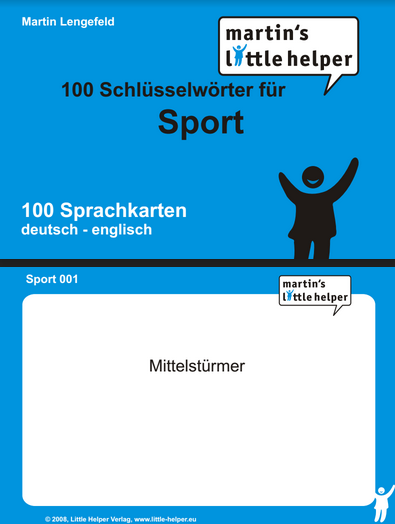 Little Helper 100 Schlüsselwörter für Sport