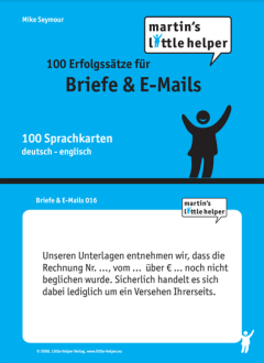 Little Helper 100 Erfolgssätze für Briefe & E-Mails