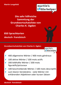 Das Cover zur Buchreihe Ogden Wortschatz - Französisch von Little Helper zum Lernen der Vokabeln in der Sprache Französisch. Der Vokabeltrainer phase6 classic ist die beste App für bessere Noten.