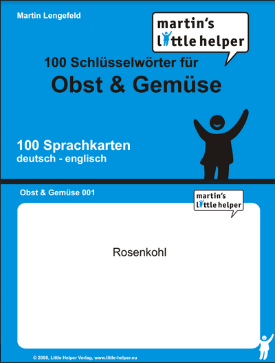 Little Helper 100 Schlüsselwörter für Obst & Gemüse