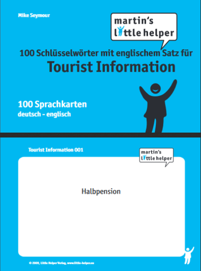 Little Helper 100 Schlüsselwörter mit englischem Satz Tourist Information