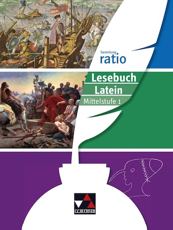 Das Cover zur Buchreihe Sammlung ratio von C.C.Buchner zum Lernen der Vokabeln in der Sprache Latein. Der Vokabeltrainer phase6 classic ist die beste App für bessere Noten.