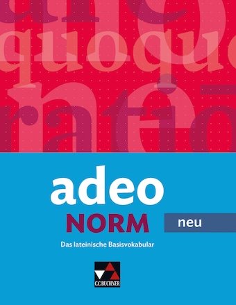 buchner adeo.Norm - neu - Das lateinische Basisvokabular