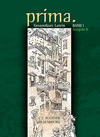 Das Cover zur Buchreihe prima - Ausgabe B von C.C.Buchner zum Lernen der Vokabeln in der Sprache Latein. Der Vokabeltrainer phase6 classic ist die beste App für bessere Noten.
