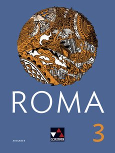 Das Cover zum Schulbuch Roma B - Band 3 (Audio) von C.C.Buchner zum Lernen der Vokabeln in der Sprache Latein - geeignet für Schule ab Klasse 5 (Gymnasium, Gesamtschule) - passend zu ISBN 978-3-661-40033-4, 978-3-661-40043-3. Der Vokabeltrainer phase6 classic ist die beste App für bessere Noten.