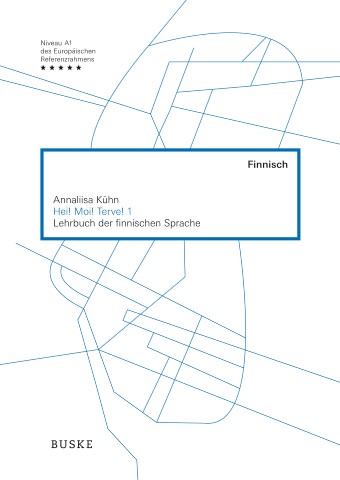 Das Cover zur Buchreihe Hei! Moi! Terve! - Lehrbuch der finnischen Sprache von Buske Verlag zum Lernen der Vokabeln in der Sprache Finnisch. Der Vokabeltrainer phase6 classic ist die beste App für bessere Noten.