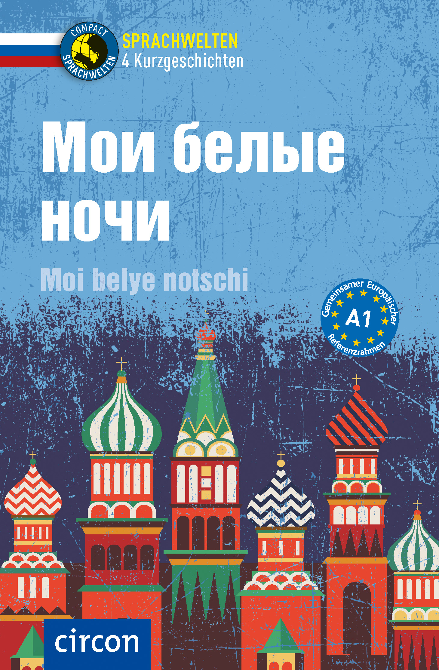 Das Cover zur Buchreihe Sprachwelten Russisch von Circon Verlag zum Lernen der Vokabeln in der Sprache Russisch. Der Vokabeltrainer phase6 classic ist die beste App für bessere Noten.
