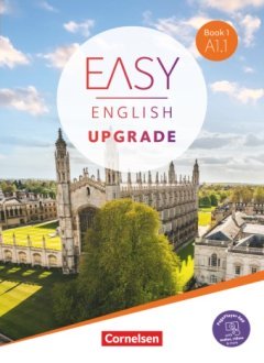 Das Cover zur Buchreihe Easy English Upgrade von Cornelsen zum Lernen der Vokabeln in der Sprache Englisch. Der Vokabeltrainer phase6 classic ist die beste App für bessere Noten.