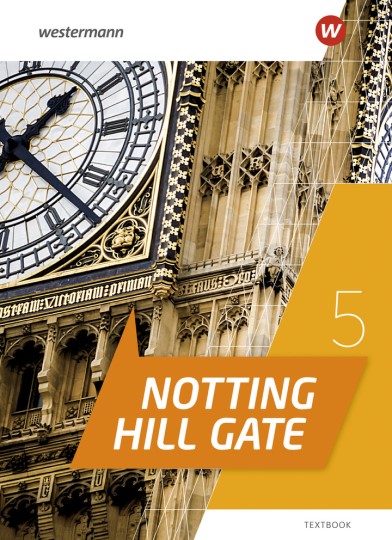 Das Cover zur Buchreihe Notting Hill Gate 2022 von Westermann zum Lernen der Vokabeln in der Sprache Englisch. Der Vokabeltrainer phase6 classic ist die beste App für bessere Noten.