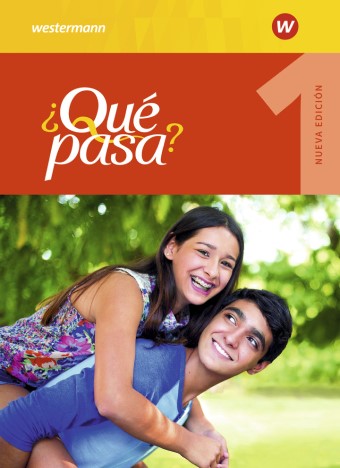 Das Cover zur Buchreihe ¿Qué pasa? Nueva edición von Westermann zum Lernen der Vokabeln in der Sprache Spanisch. Der Vokabeltrainer phase6 classic ist die beste App für bessere Noten.