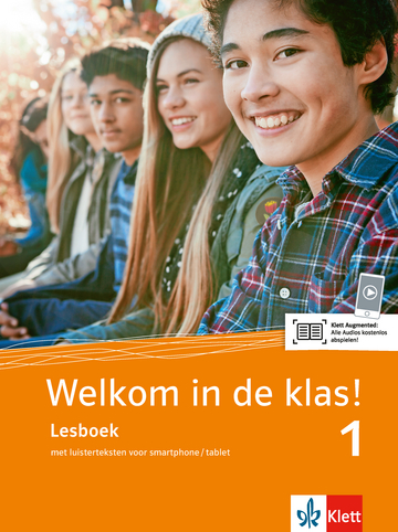 Das Cover zur Buchreihe Welkom in de klas! von Ernst Klett Sprachen zum Lernen der Vokabeln in der Sprache Niederländisch. Der Vokabeltrainer phase6 classic ist die beste App für bessere Noten.