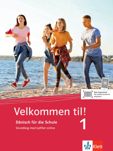 Das Cover zur Buchreihe Velkommen til! von Ernst Klett Sprachen zum Lernen der Vokabeln in der Sprache Dänisch. Der Vokabeltrainer phase6 classic ist die beste App für bessere Noten.