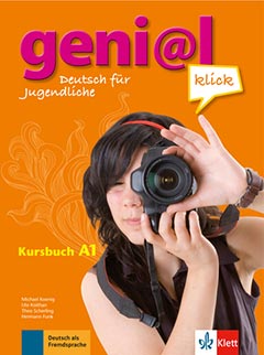 Das Cover zur Buchreihe geni@l klick von Ernst Klett Sprachen zum Lernen der Vokabeln in der Sprache Deutsch (DaF). Der Vokabeltrainer phase6 classic ist die beste App für bessere Noten.