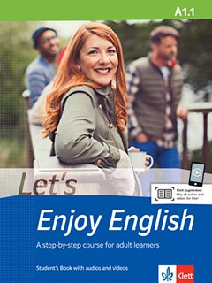 Das Cover zur Buchreihe Let's enjoy English von Ernst Klett Sprachen zum Lernen der Vokabeln in der Sprache Englisch. Der Vokabeltrainer phase6 classic ist die beste App für bessere Noten.