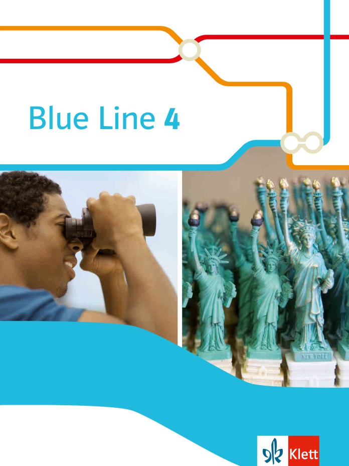 Das Cover zum Schulbuch Blue Line 2014 - Band 4 (Audio) von Ernst Klett Verlag zum Lernen der Vokabeln in der Sprache Englisch - geeignet für Schule ab Klasse 5 (Realschule, Hauptschule, Gesamtschule, Sekundarschule, Integrierte Gesamtschule, Realschule+, Werkrealschule, Oberschule, Regelschule) - passend zu ISBN 978-3-12-547874-9, 978-3-12-547964-7, 978-3-12-548874-8. Der Vokabeltrainer phase6 classic ist die beste App für bessere Noten.