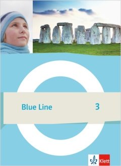 Das Cover zum Schulbuch Blue Line 2022 - Band 3 (Audio) von Ernst Klett Verlag zum Lernen der Vokabeln in der Sprache Englisch - geeignet für Schule ab Klasse 5 (Hauptschule, Gesamtschule, Sekundarschule, Realschule+, Werkrealschule, Gemeinschaftsschule, Oberschule, Regelschule, Mittelstufenschule, Regionale Schule) - passend zu ISBN 978-3-12-548823-6. Der Vokabeltrainer phase6 classic ist die beste App für bessere Noten.