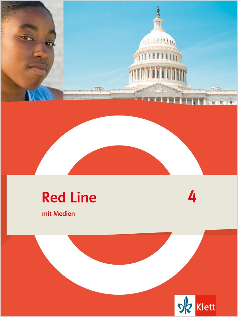Das Cover zum Schulbuch Red Line 2022 - Band 4 (Audio) von Ernst Klett Verlag zum Lernen der Vokabeln in der Sprache Englisch - geeignet für Schule ab Klasse 5 (Realschule, Gesamtschule, Mittelstufenschule, Förderstufe) - passend zu ISBN 978-3-12-548924-0, 978-3-12-549924-9. Der Vokabeltrainer phase6 classic ist die beste App für bessere Noten.