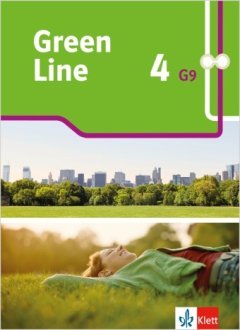 Das Cover zum Schulbuch Green Line G9 - Band 4 (Audio) von Ernst Klett Verlag zum Lernen der Vokabeln in der Sprache Englisch - geeignet für Schule ab Klasse 5 (Gymnasium) - passend zu ISBN 978-3-12-835040-0, 978-3-12-835041-7. Der Vokabeltrainer phase6 classic ist die beste App für bessere Noten.