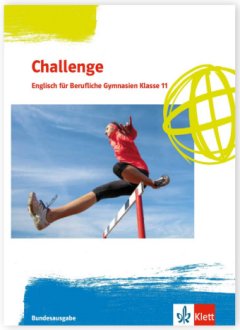 Das Cover zur Buchreihe Challenge Bundesausgabe 2020 von Ernst Klett Verlag zum Lernen der Vokabeln in der Sprache Englisch. Der Vokabeltrainer phase6 classic ist die beste App für bessere Noten.