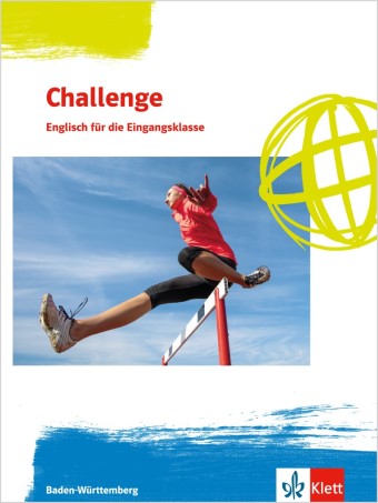 Das Cover zur Buchreihe Challenge Baden-Württemberg 2021 von Ernst Klett Verlag zum Lernen der Vokabeln in der Sprache Englisch. Der Vokabeltrainer phase6 classic ist die beste App für bessere Noten.